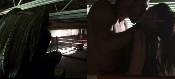 A mysterious stone figure looks on as Bo and Dyson give Team Dyson fans reason to celebrate.