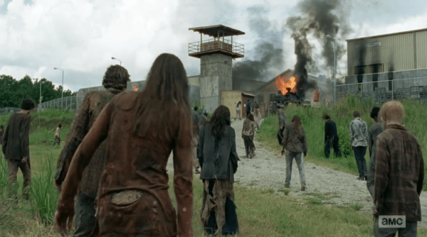 With the prison destroyed and herds of walkers moving in, where will the survivors go next?
