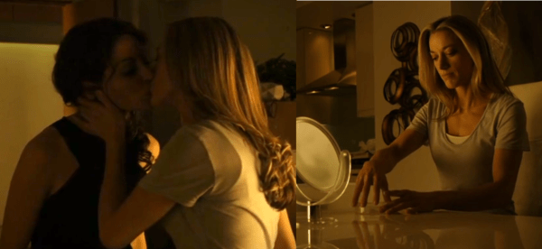 What was Lauren trying to accomplish by kissing Evony?