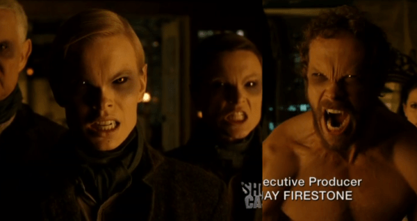 Despite the Una Mens copying his ability to shift, Dyson refuses to back down when threatened in front of Bo.