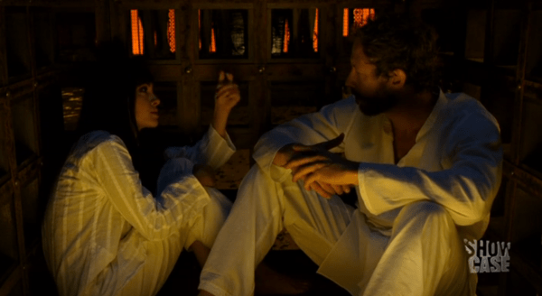 Dyson, impressed with Kenzi, decides to train her when they get out.