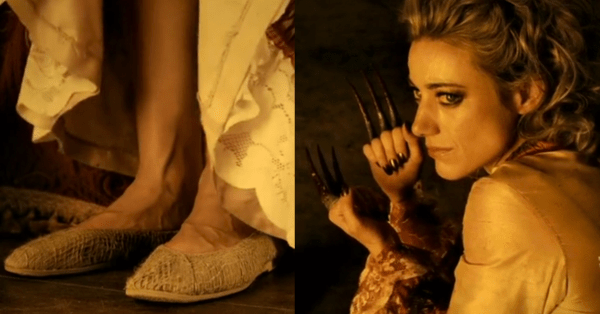 After prolonged exposure to the Helskór, Flora developed quite the Wolverine look.