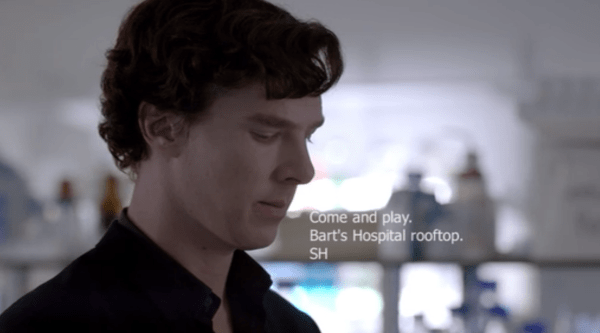 "Come and play. Barts Hospital rooftop - SH"