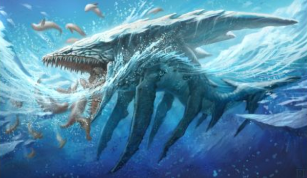 Considering we only saw the after effects of the beast, it could literally have been anything. I personally imagined something like this.