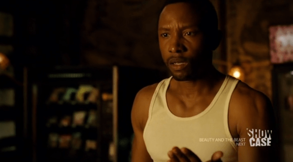 Hale notices his ears are bleeding after his struggle with Mossimo