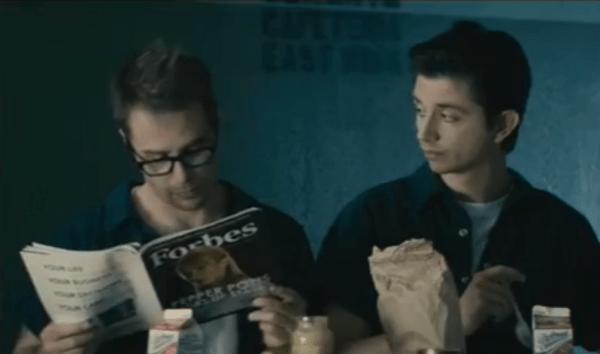 Justin Hammer reads about Pepper Pots and misses Tony.