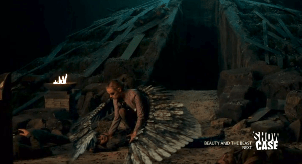 Fully transformed Tamsin transports Kenzi's soul to Valhalla