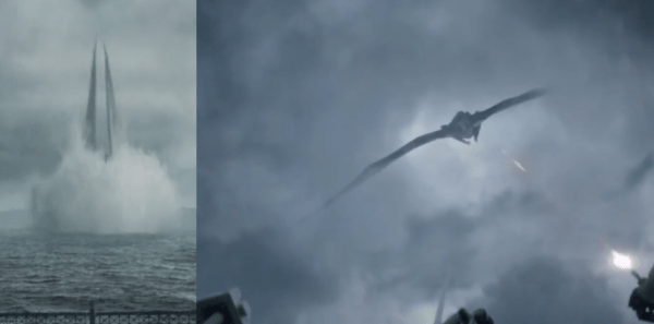 As hypothesized, that wasn't just another plane. It was a monster as you can see from the new trailer.