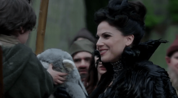 "Who knew an evil queen had a soft spot for children." - Robin Hood