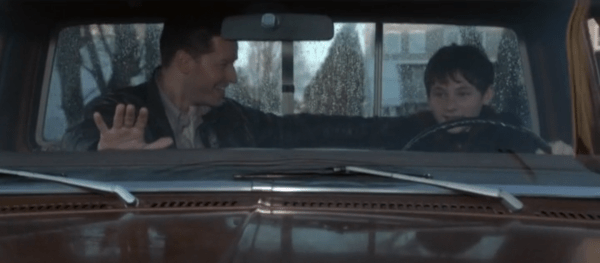 Can he even see the road?