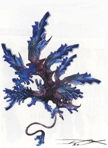 Ereshkigal was actually the refined version of this Final Fantasy XIII Cie'th design that never made it into the final game.