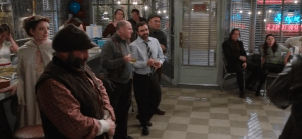 You! You there on the side in the white dress! HOW ARE YOU STILL HERE?