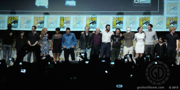 The entire cast assembles at the 2013 San Diego Comic Con