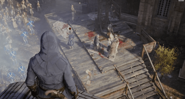 If the Templars want to make a public execution, then so will this Assassin.