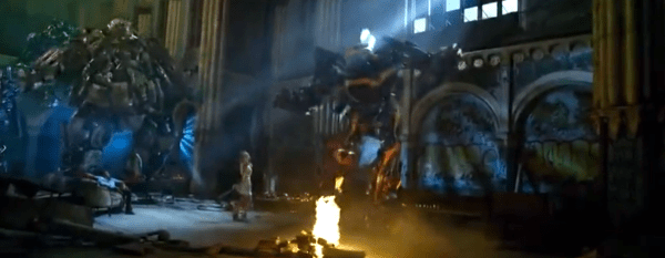 Look at the bright side. At least this Tessa and Bumblebee dance scene was cut out