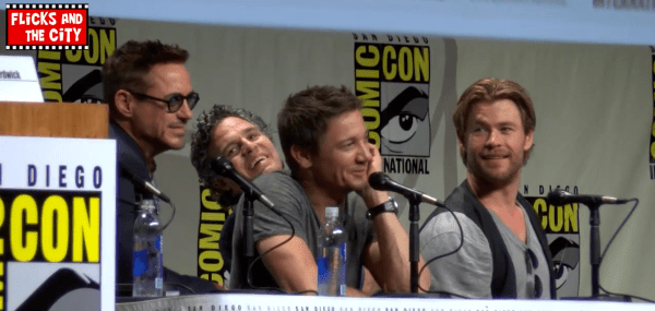 "We can't be this giddy this early" - RDJ. Oh yes you can!