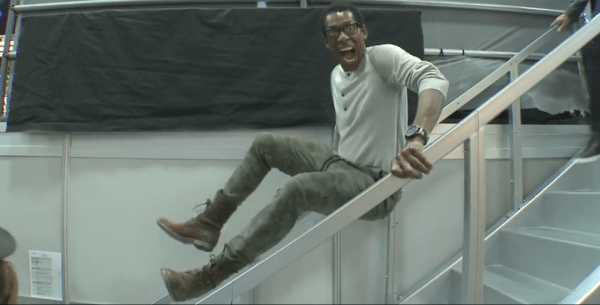 Contrary to his character, Orlando Jones is quite hilarious