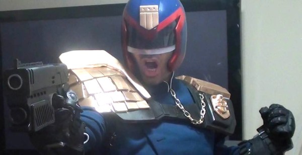 Stealth Cosplay Judge Dredd