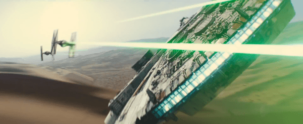 Millenium Falcon Force Awakens