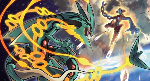 Mega Rayquaza vs Deoxys