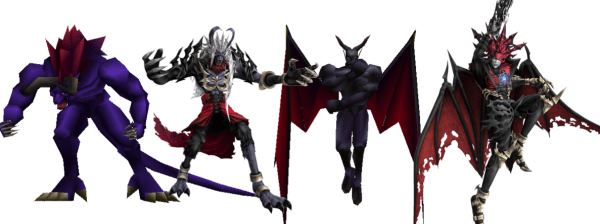 The Evolution of Limit Breaks (Galian Beast & Chaos respectively) From Final Fantasy VII (1997) to Dirge of Cerberus (2006)