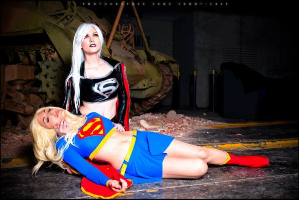 Evil SuperGirl LadyLemon Cosplay Glory
