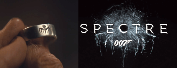 The shattered glass for the Spectre Film even resembles the 7 tipped Octopus symbol for Spectre / Blofeld
