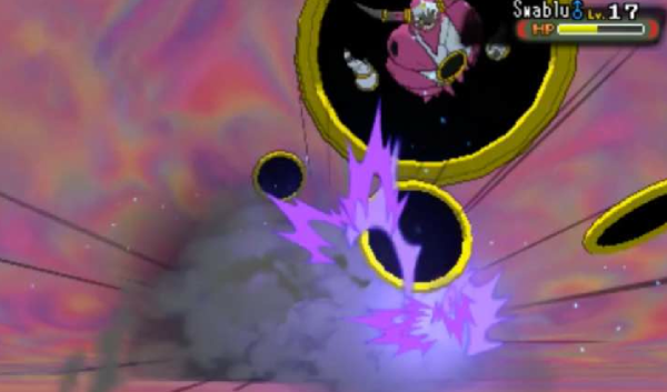 During Hyperspace Fury, Hoopa Unbound unleashes a barrage of attacks on you while it sits back and laughs at your misery