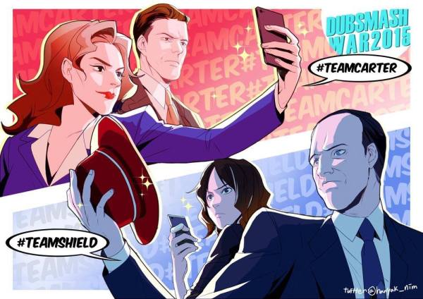 Marvel DubSmash Wars Art by @hanyak_nim