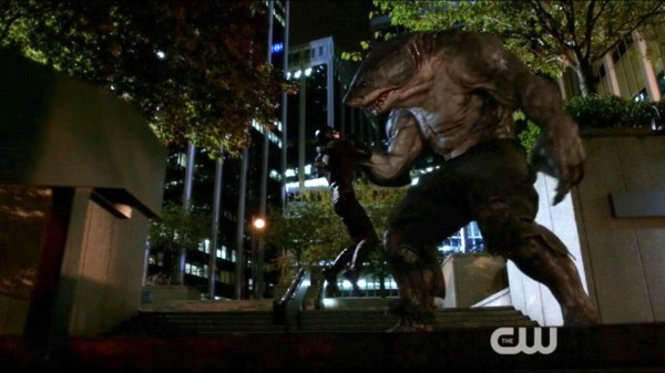 The Flash King Shark Fury Of The Firestorm