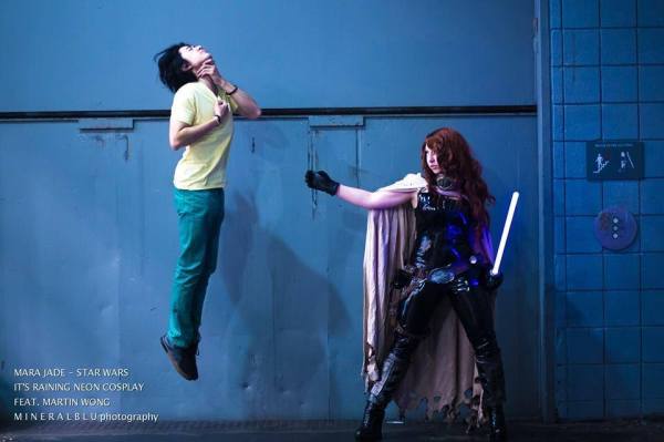 It's Raining Neon Mara JadeCosplay