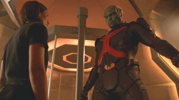 Super Girl Feeling Human Martian Manhunter