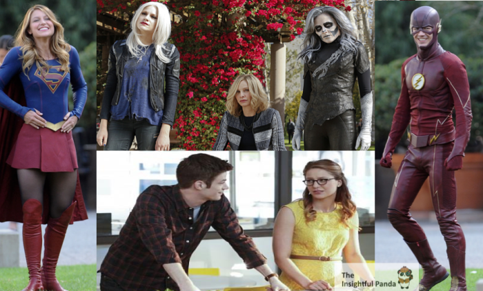 Closer Look Supergirl Flash Worlds Finest