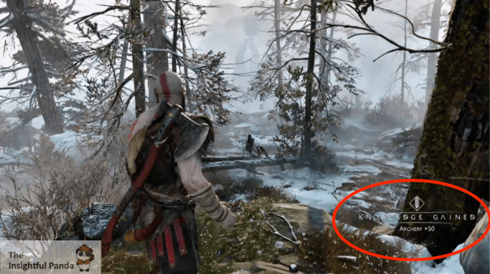 God Of War PS4 Knowledge Gained